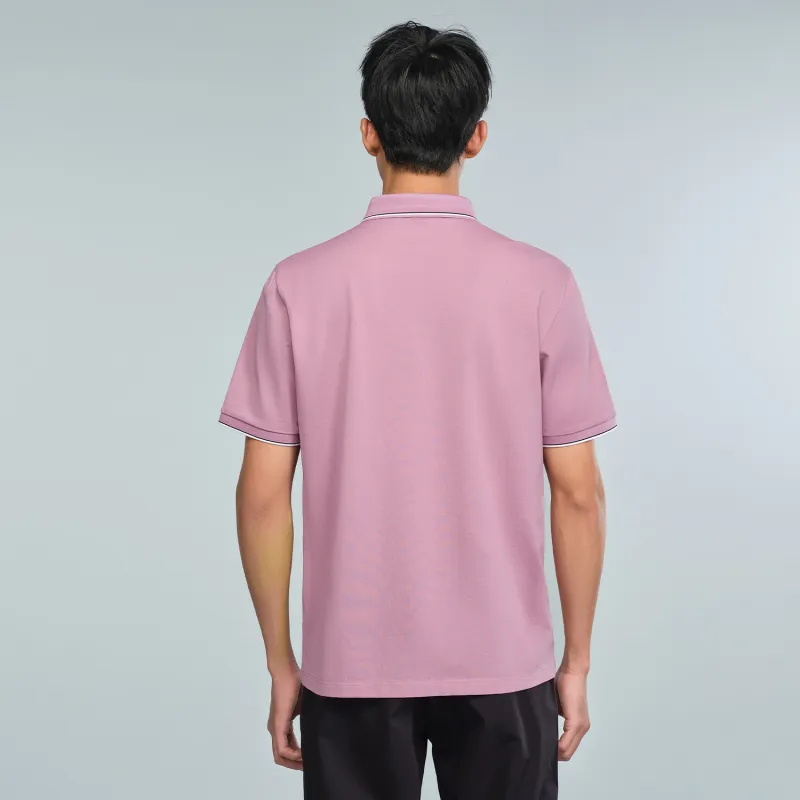 HLA Polo Shirts Men Pink 06-2