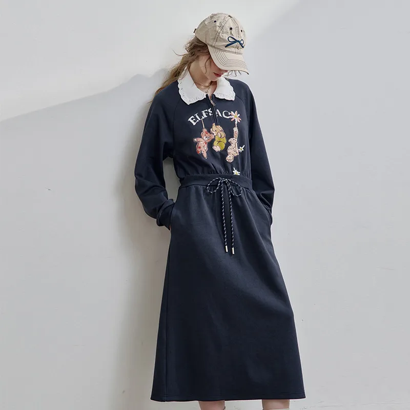 ELF SACK Long Sleeved Dress Women's-11