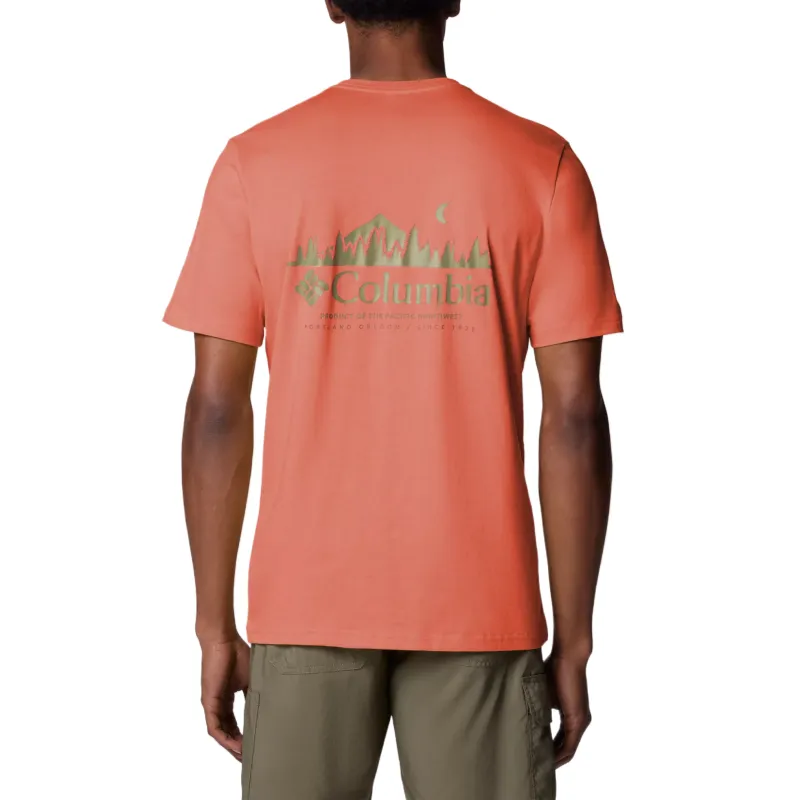 Columbia T Shirts Men Orange-1