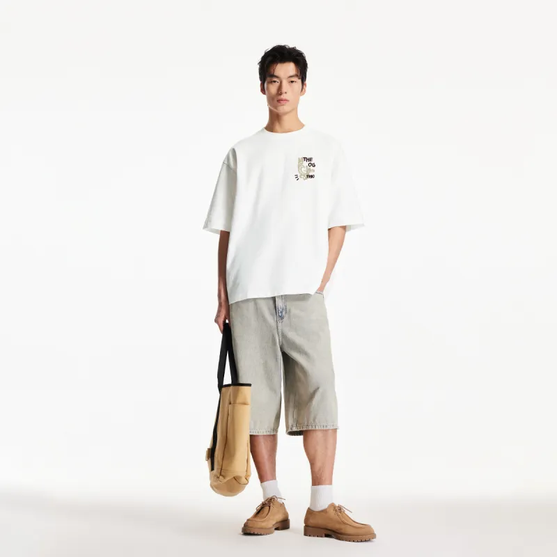 JACK JONES· T Shirt Men's A06 Raw White-3