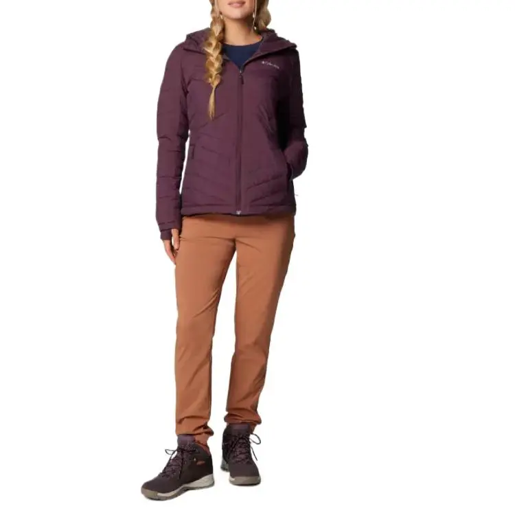 Columbia Joy Peak Jackets Coats Women's Dark Red-3
