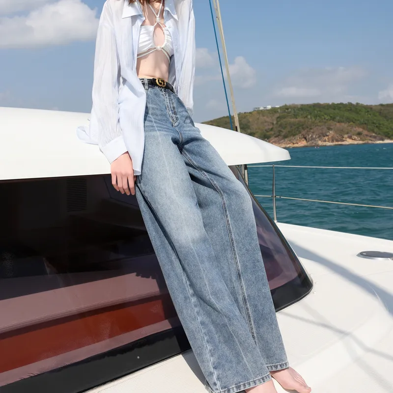 3COLOUR Jeans Women's Haze Blue-3