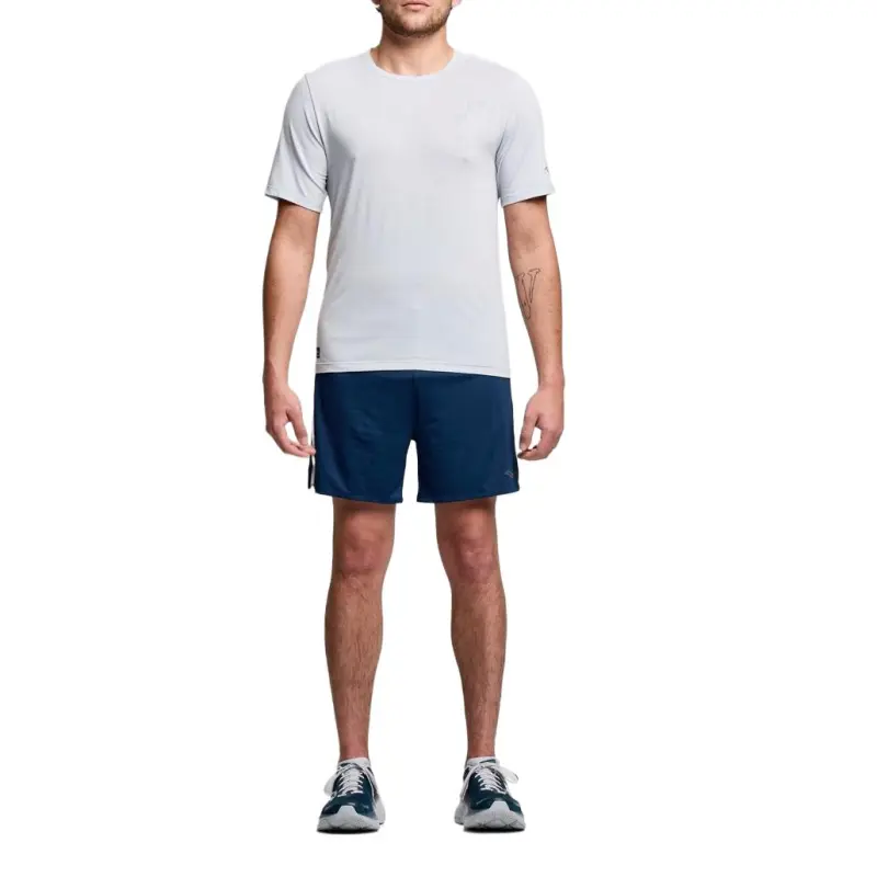 Saucony Stopwatch T-Shirt Men's Gray-2