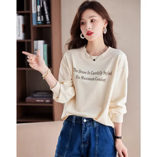Like The Age Of Water Sweatshirt Regular Women's Apricot