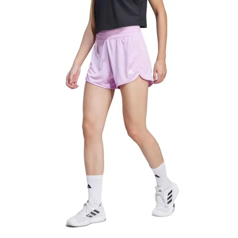 Adidas Free Shipping With AdiClub Pacer Essentials Knit High Rise Shorts-1