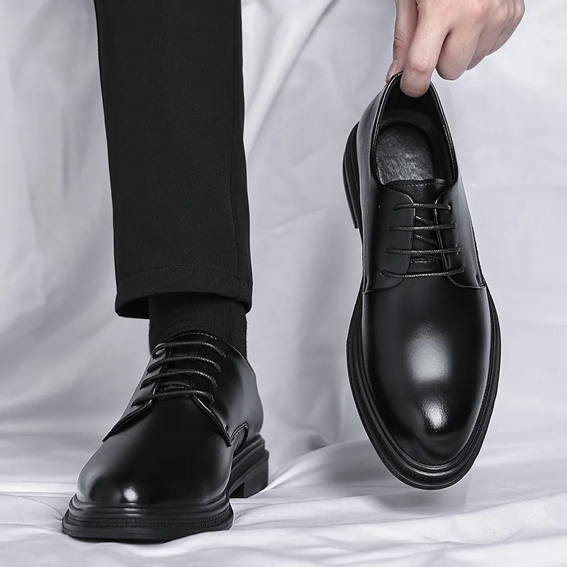 Captain Illy Dress Shoes Unisex Black-5