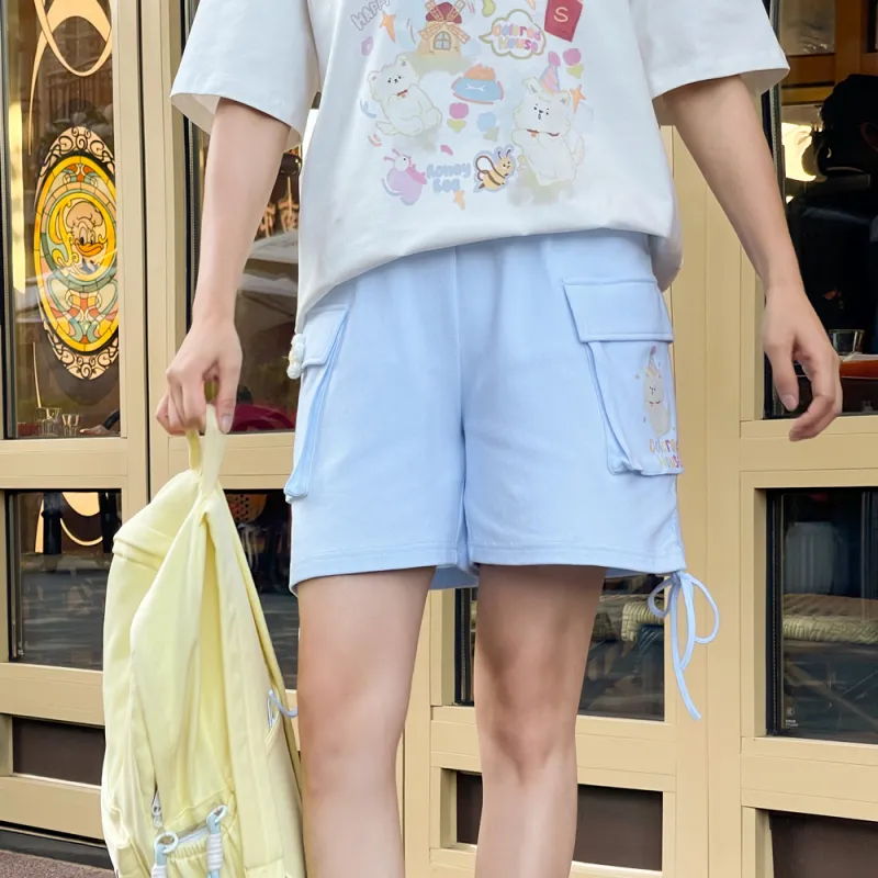 SNBL Casual Shorts Women's Blue-2