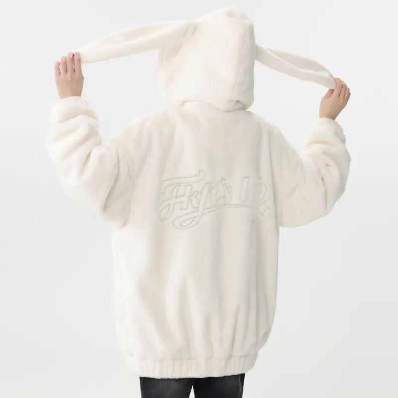 FKFT Velvet feel Coat Winter Unisex-5
