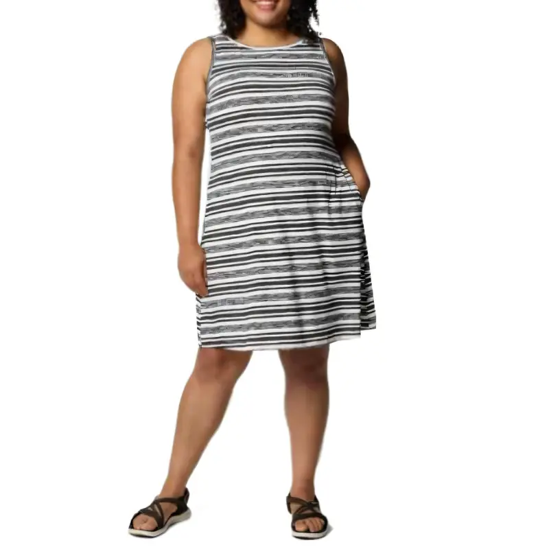 Columbia Chill River Sleeveless Dress Women's White-2