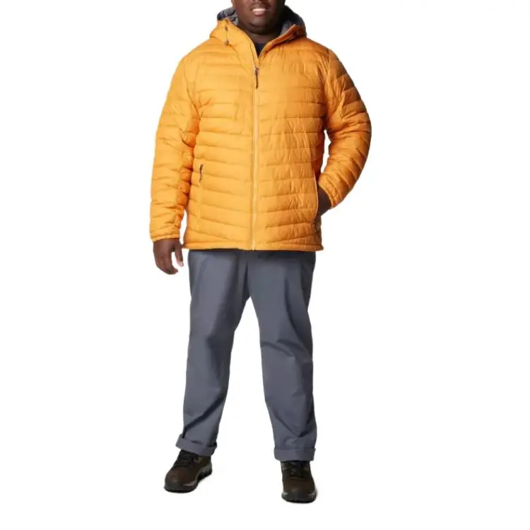 Columbia Slope Edge Hooded Jacke Jacket Men's Yellow-4