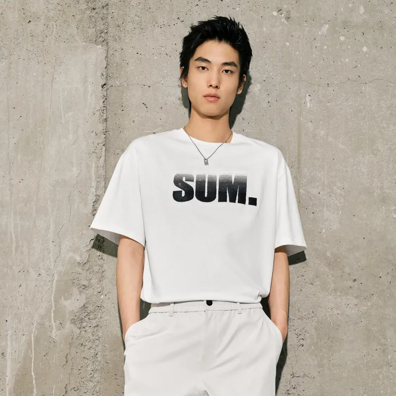 GXG Urban Aesthetics Of The Blockbuster Weaving Series T-Shirts Men-2
