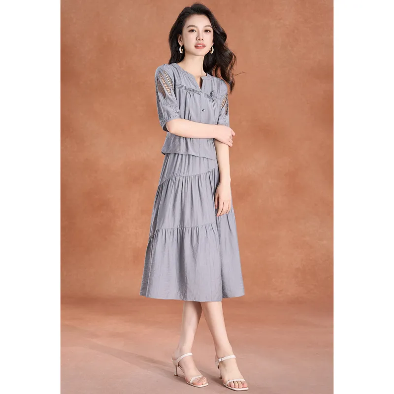 Mylan Short Sleeved Dress Women's-4