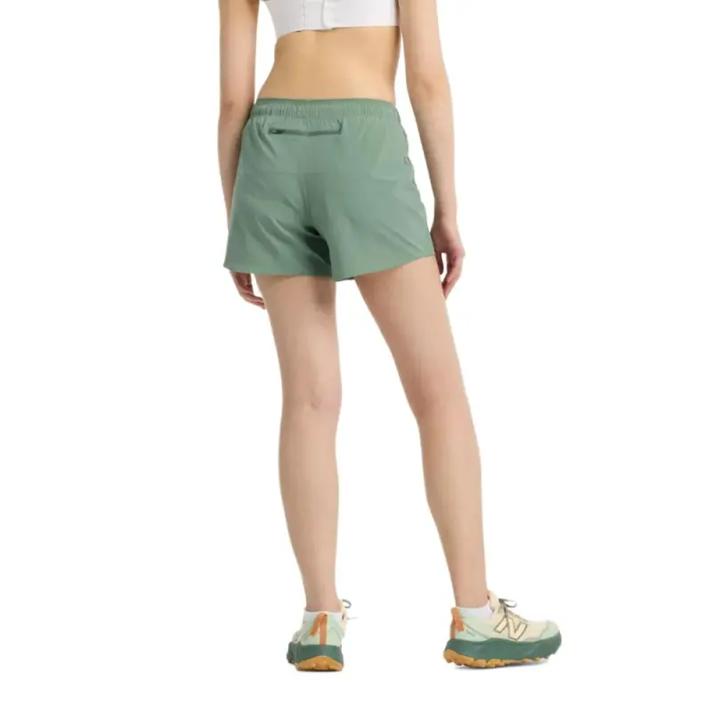 New Balance NB RC Short 5' Sports Shorts Women's Green-1