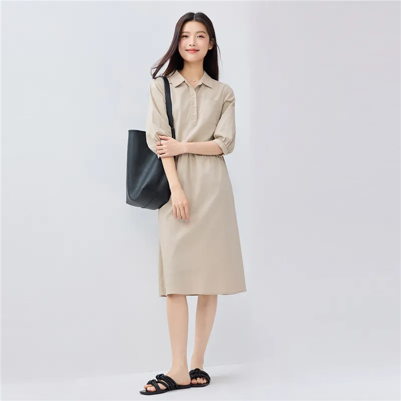 UNIQLO Short Sleeved Dress Women's-10