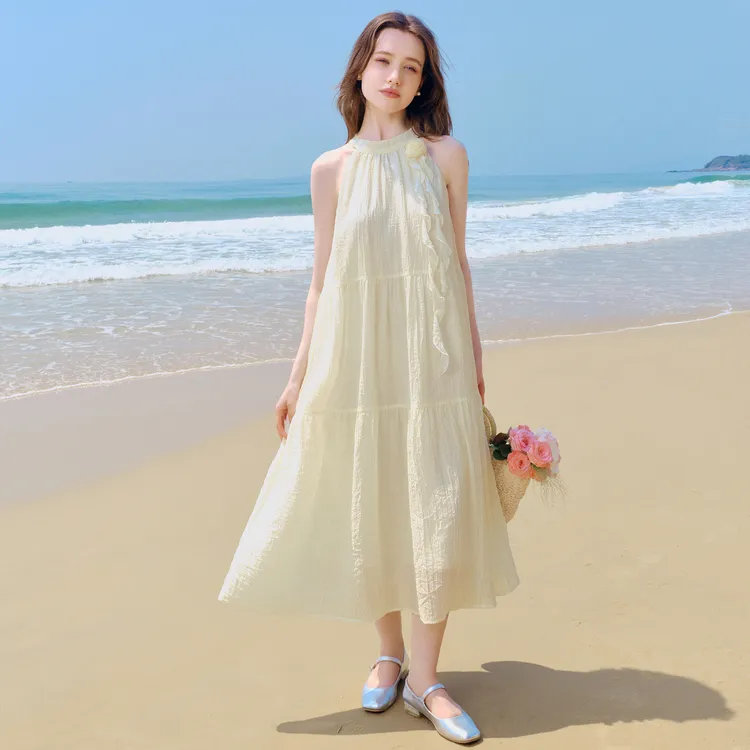 LEDIN Sleeveless Dresses Women's-3