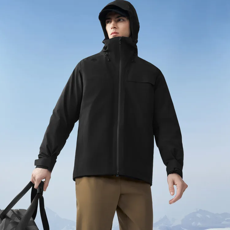 DESCENTE SKI STYLE Waterproof, Windproof, And Breathable Windbreaker Jacket Men's-13