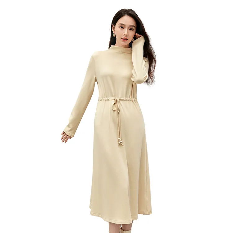 SENTUBILA Long Sleeved Dresses Women's-10