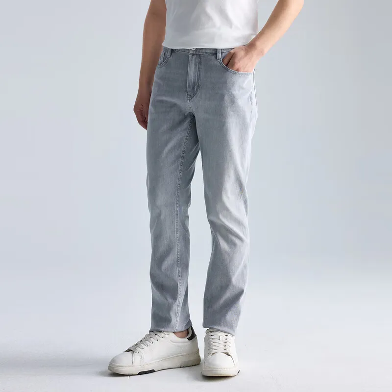 LESS IS MORE Jeans Men Gray Blue-2