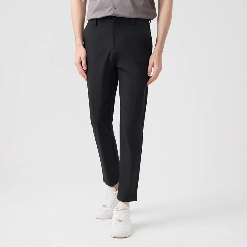 DIDIBOY Casual Pants Unisex Black-2