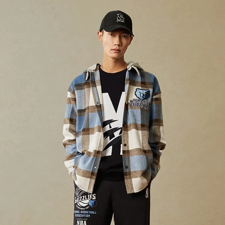 JACK JONES· x NBA Shirt Unisex Blue-3