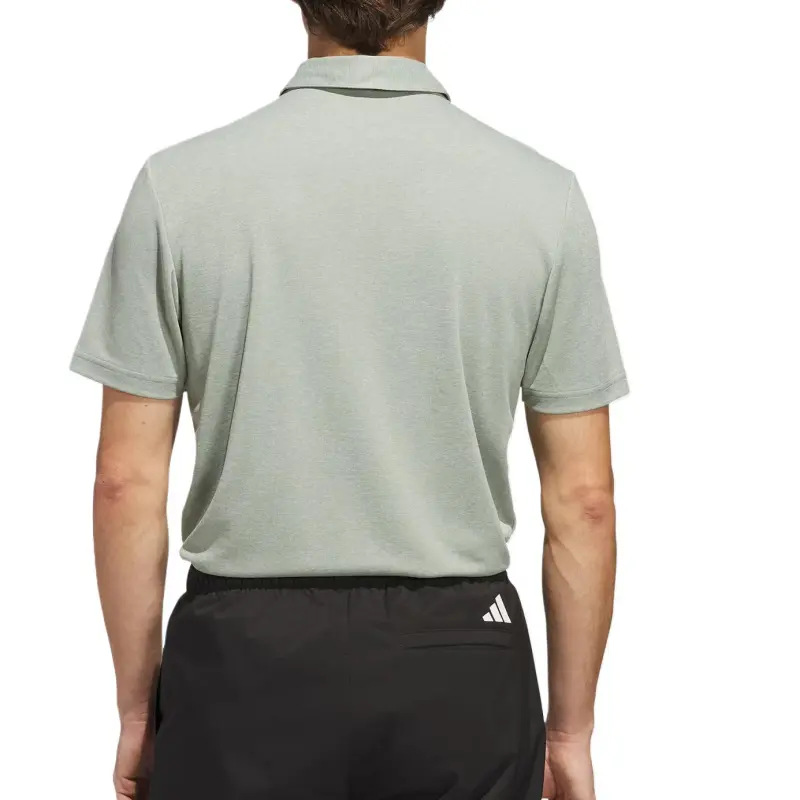 Adidas DRIVE HEATHER POLO SHIRT Polo Shirt Men's Dusty Green-2