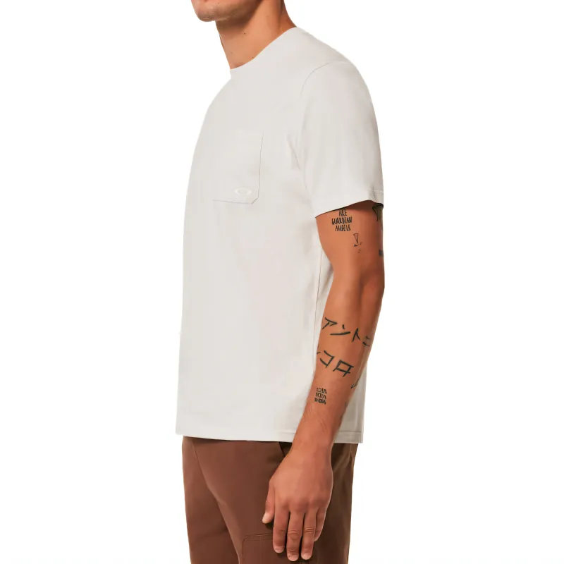 Oakley RelaxPocketEllipseTee T Shirt Men's White-3