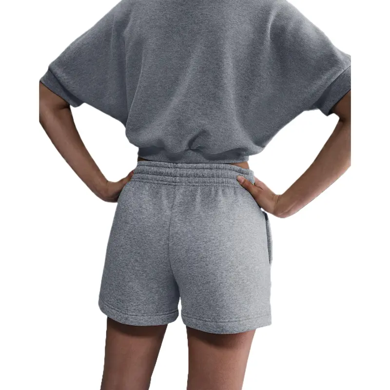 Nike Sportswear Phoenix Fleece Casual Shorts Women's Gray-1