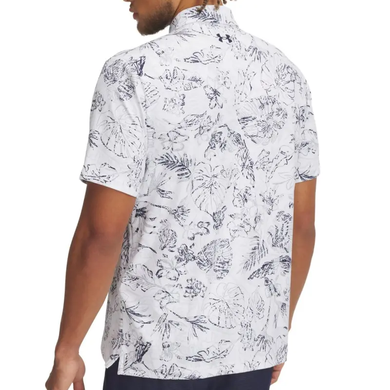 Under Armour Playoff 3.0 Polo Shirt Men's White Black-1