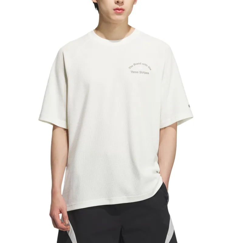 Adidas GFX SHORT SLEEVE T SHIRT T Shirt Men's Jade White-1