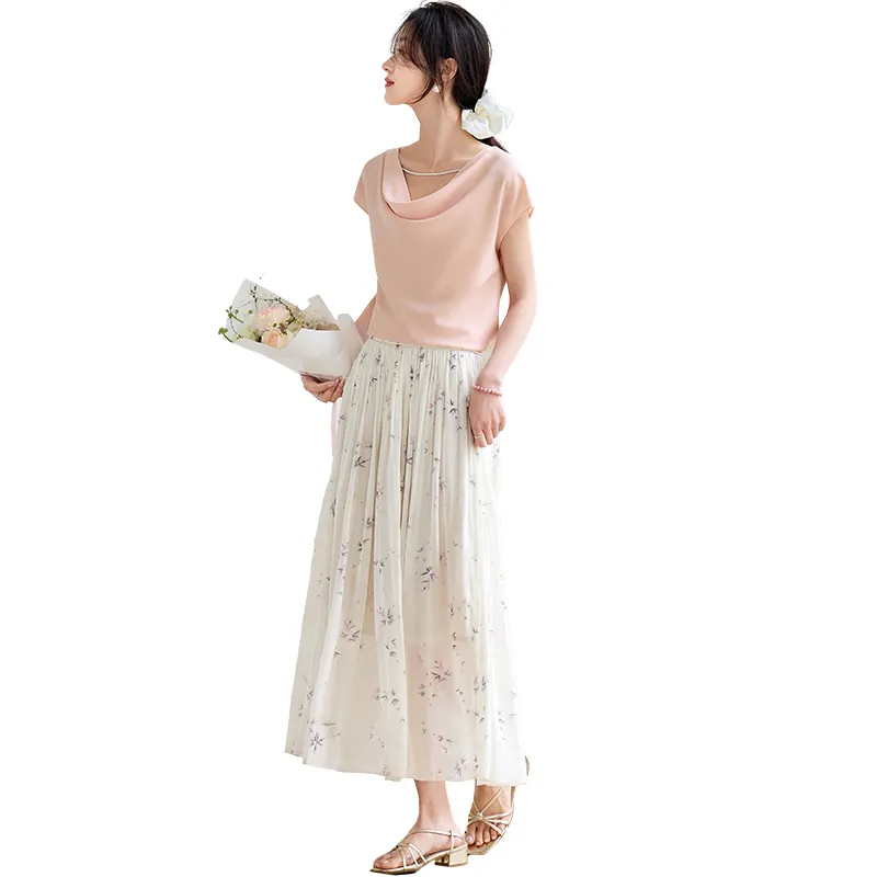 SENTUBILA Chiffon Shirt Women's-12