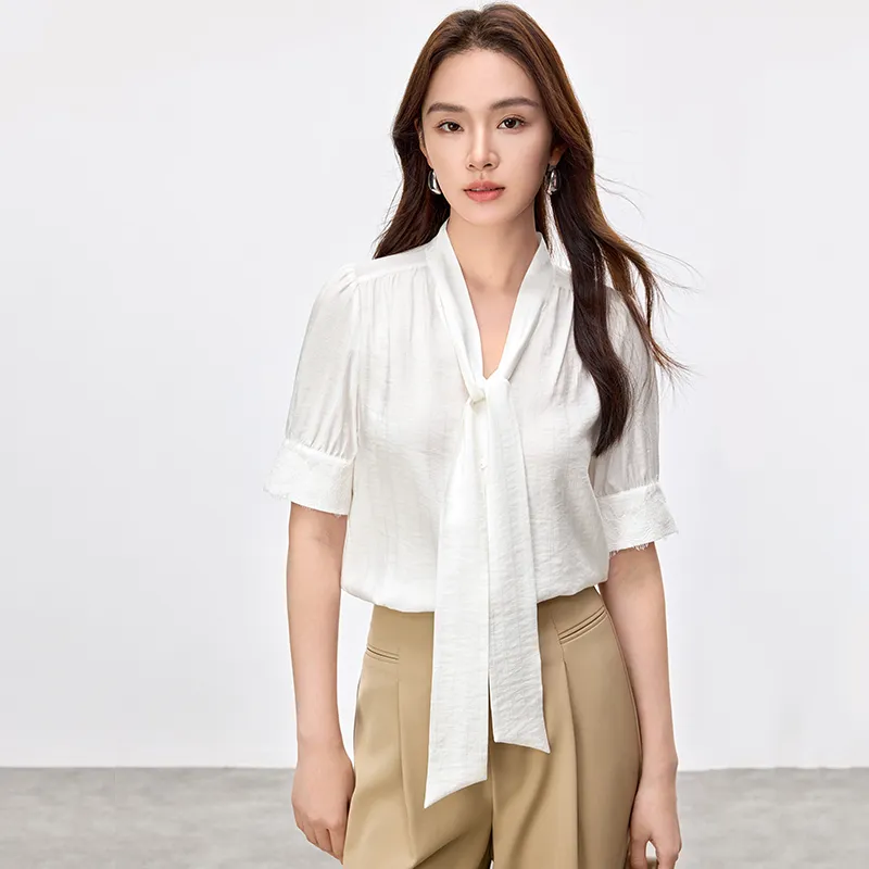SENTUBILA Chiffon Shirt Women's-8