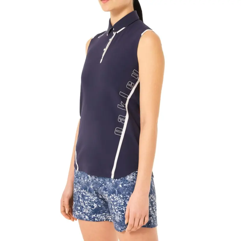 Oakley Polo Shirt Women's Dark Blue-5