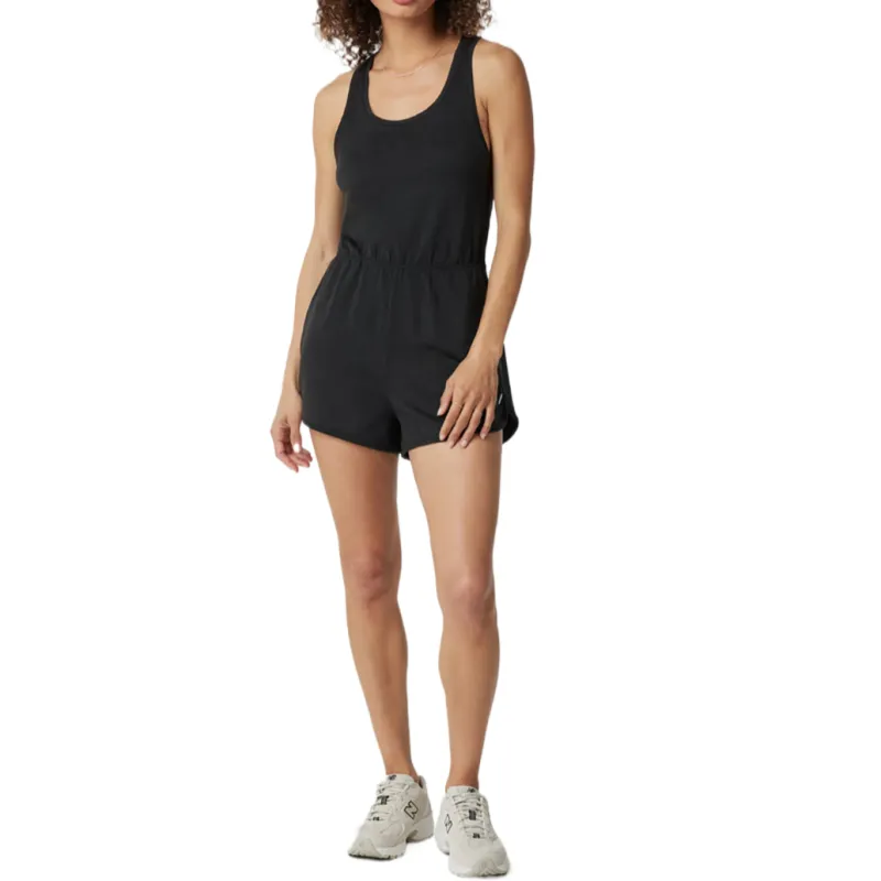 Vuori Jumpsuit Women's Black Gray/BlackHeather-2
