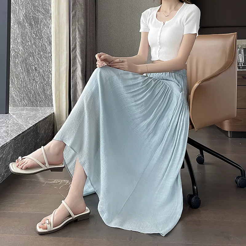 A Paradise For Awakening Casual Long Skirt Women's-5