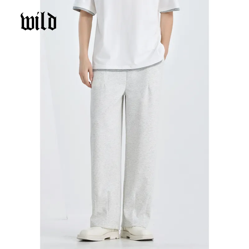 WILD LEADER Casual Pants Unisex-1