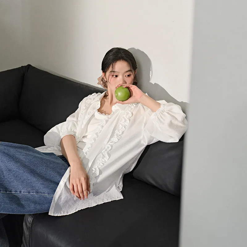 KUOSE Shirts Women's-5