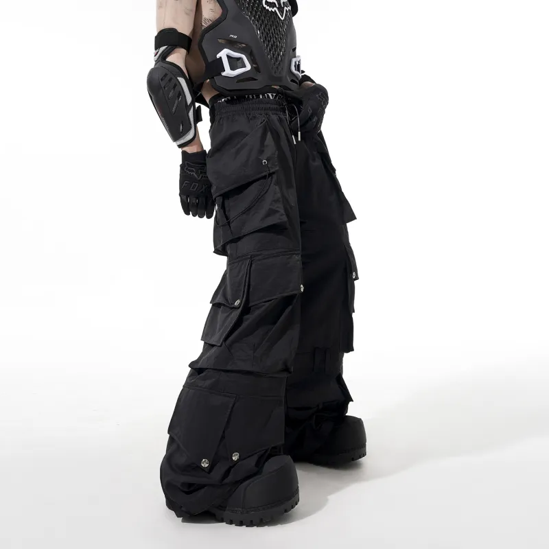 START EXCEED END Casual Pants Unisex Black-3