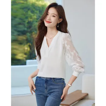 Love Elaine Shirt Women's White