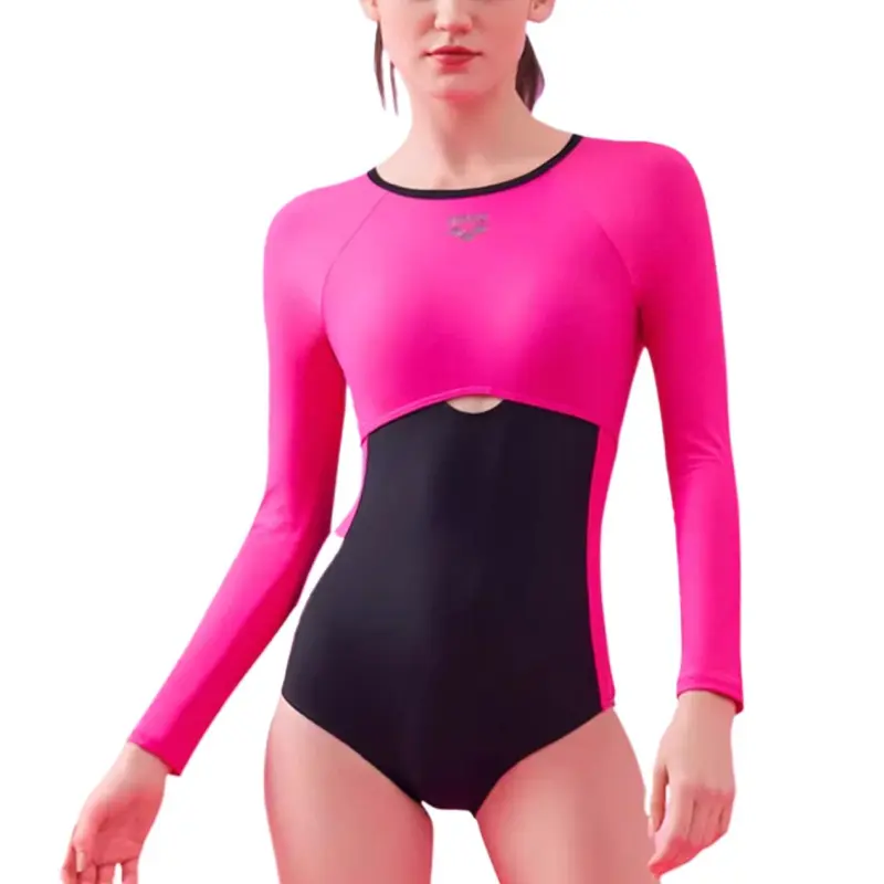 Arena One piece Swimsuit Women's Pink-2