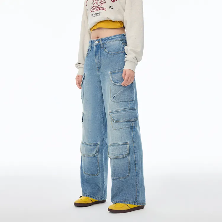 ABLE JEANS Women's Vintage Sky Blue-3