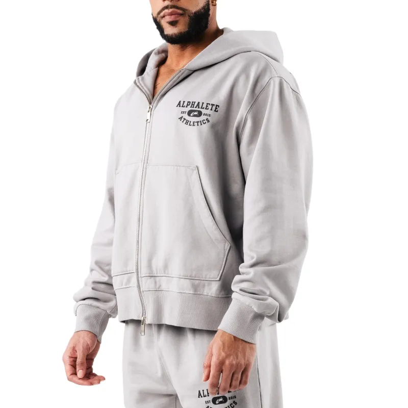 ALPHALETE Member Vintage Zip Up Sweatshirt Men's-2