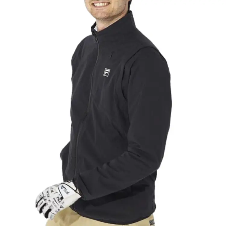 FILA Jackets Men Black-4