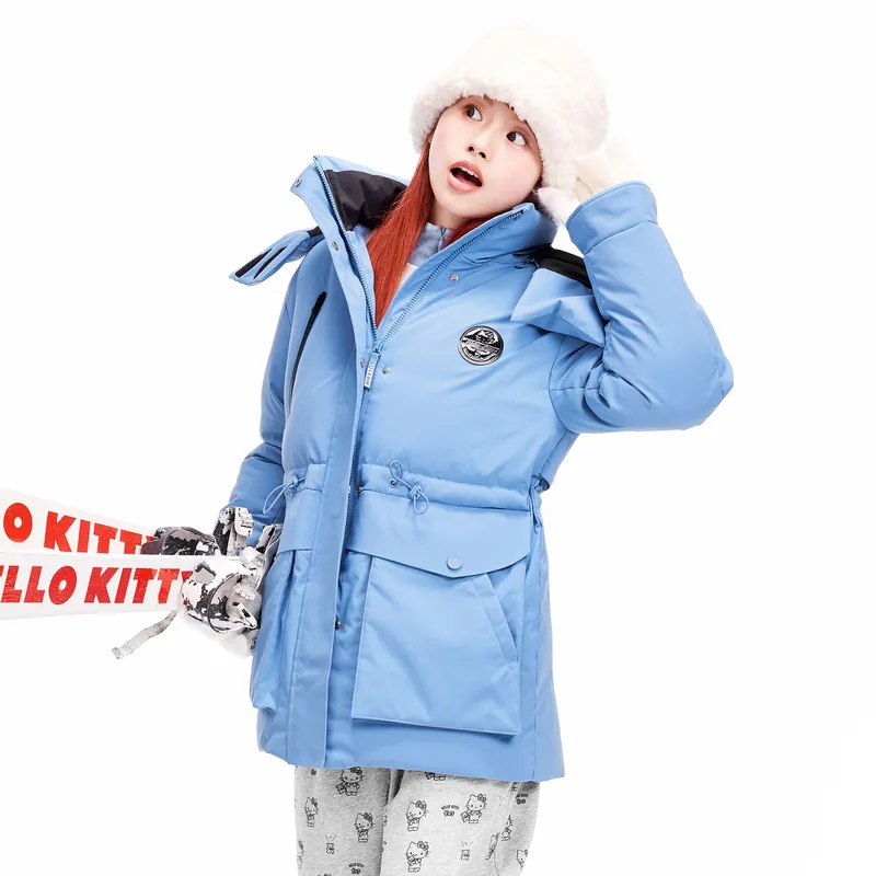LEDIN Down Jacket Women's Ocean Blue-4