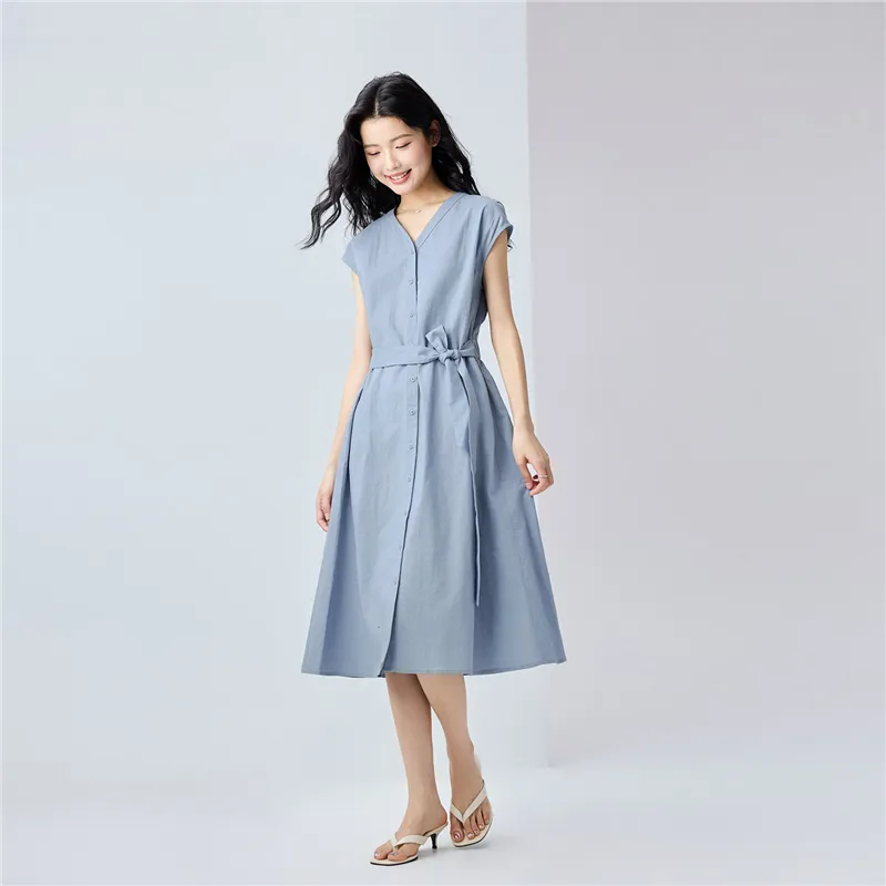 UNIQLO Short Sleeved Dress Women's-13