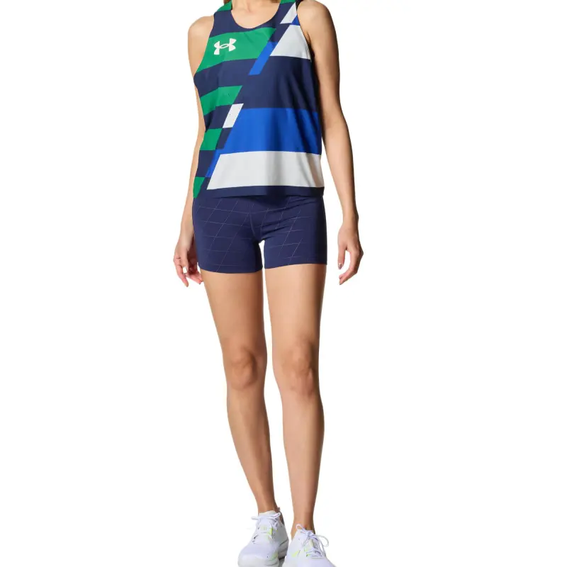 Under Armour PR '25 Sports Shorts Women's Marine Blue 410-2