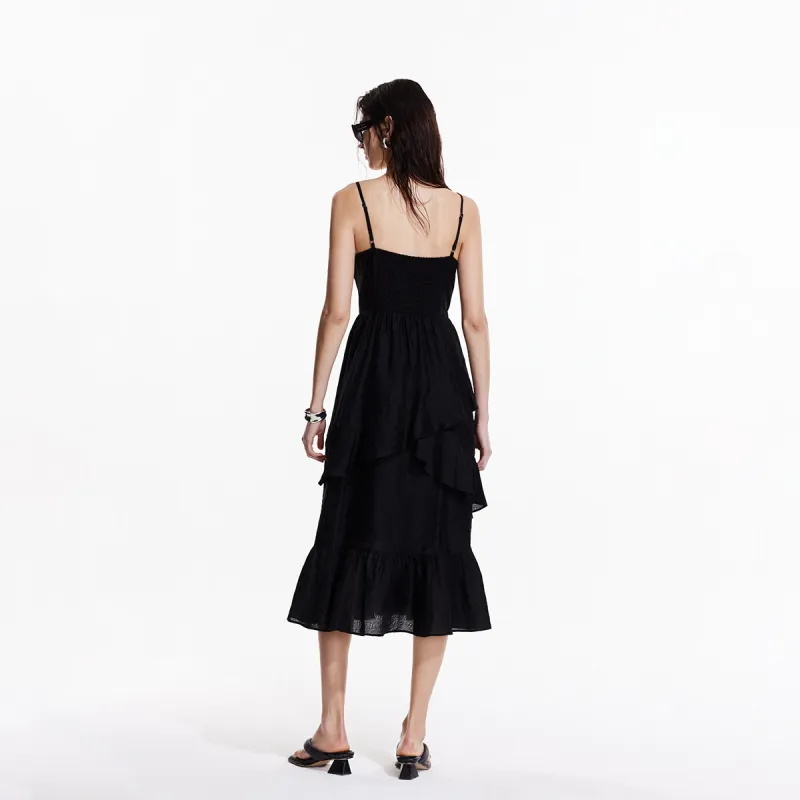 ONLY Slip Dresses Women's H1Z Black-4