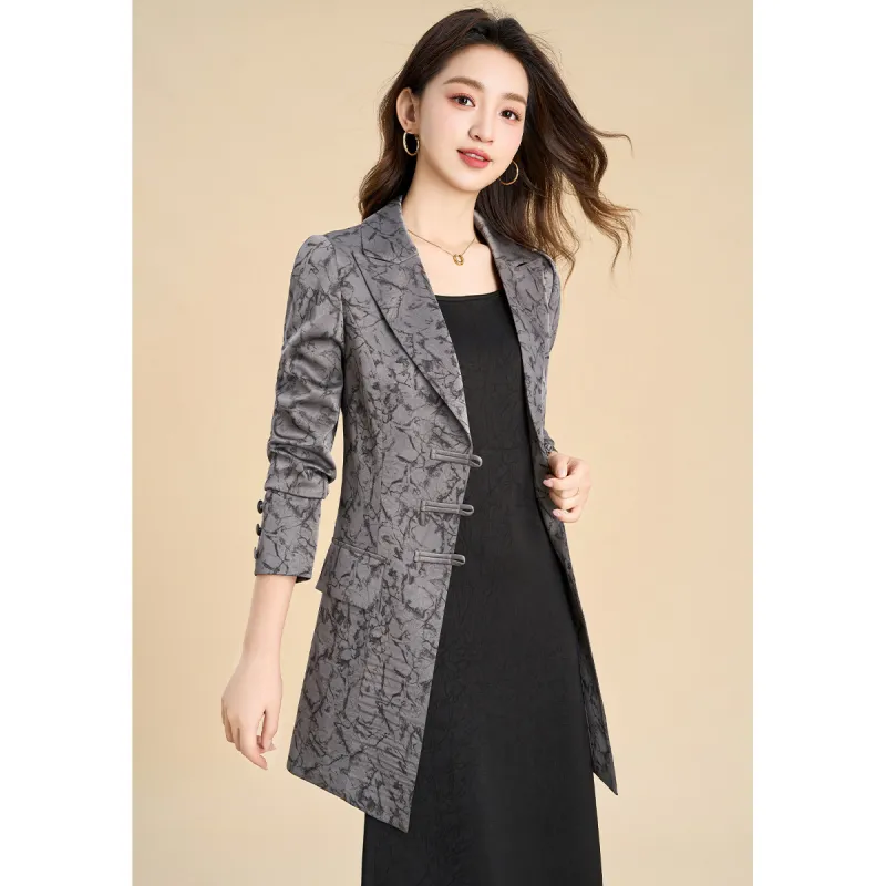 Mylan Business Suit Women's Gray Collection Brand, Stay Updated With Event Alerts-3