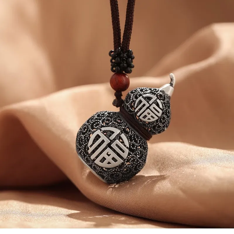 FUYUFU 999 Fine Silver Pendants Unisex-2
