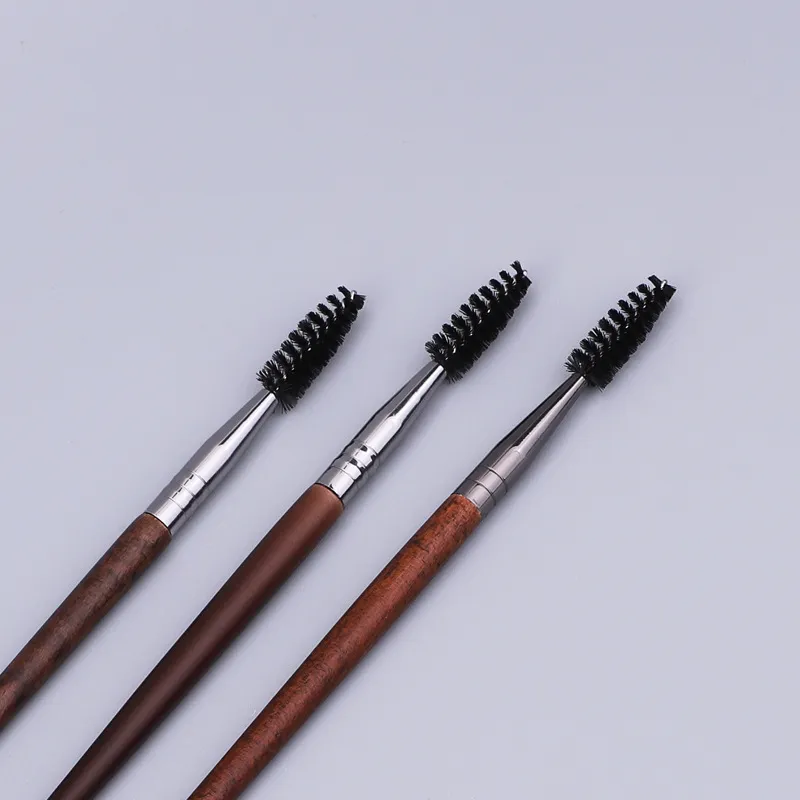 XIBI Eyebrow And Eyelash Spiral Brush With Long Flexible Nylon Bristles For Curling And Shaping Eyebrows And Eyelashes-2