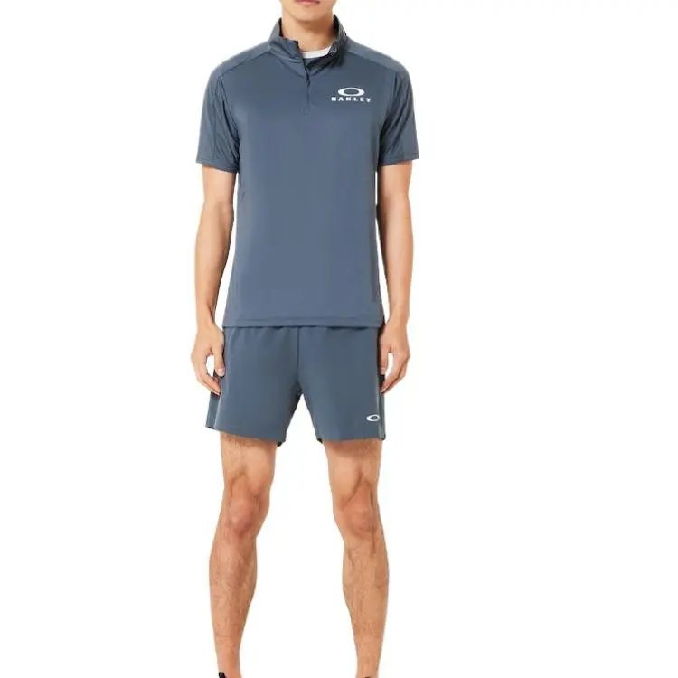 Oakley Enhance SS Mock 15.0 T Shirt Men's Blue-3